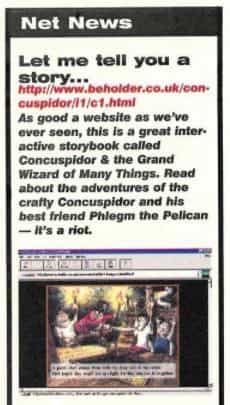 review of Concuspidor in issue 50 of PC Review magazine, December 1995