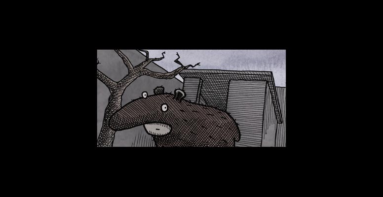 Tapir in enclosure