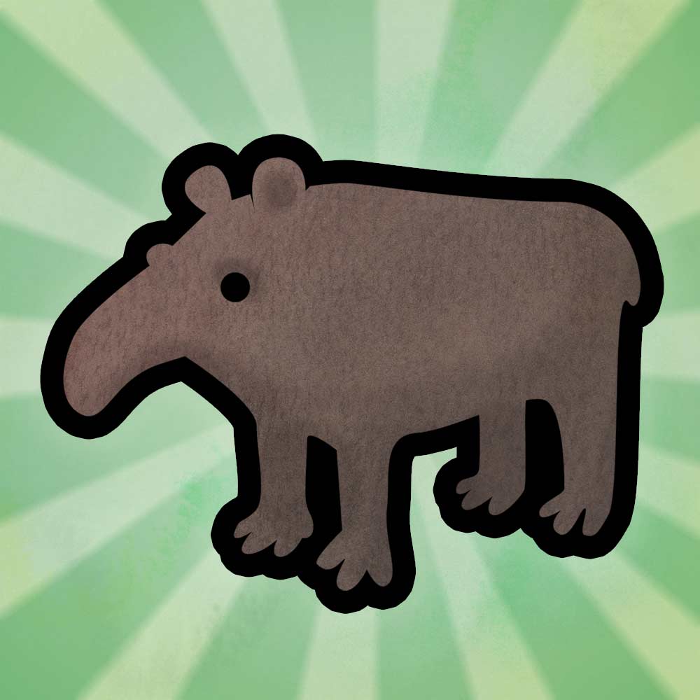 stylised-tapir