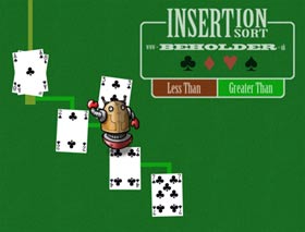 insertion sort demo