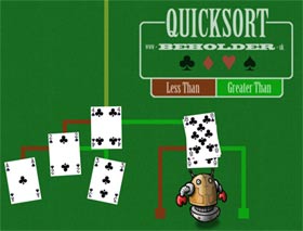 quicksort demo